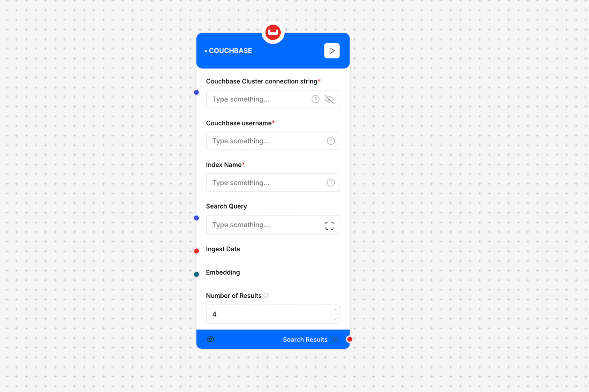 Couchbase Configuration Interface