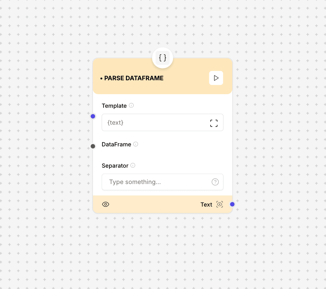 Parse Data Component