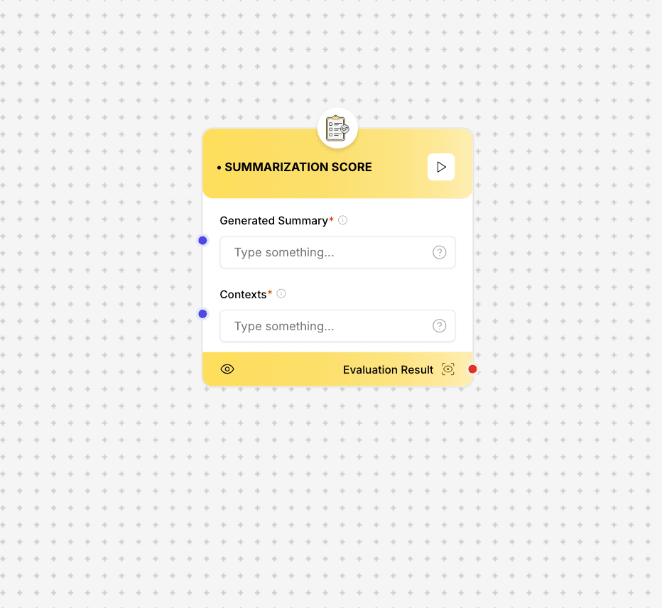 Summarization Score Component